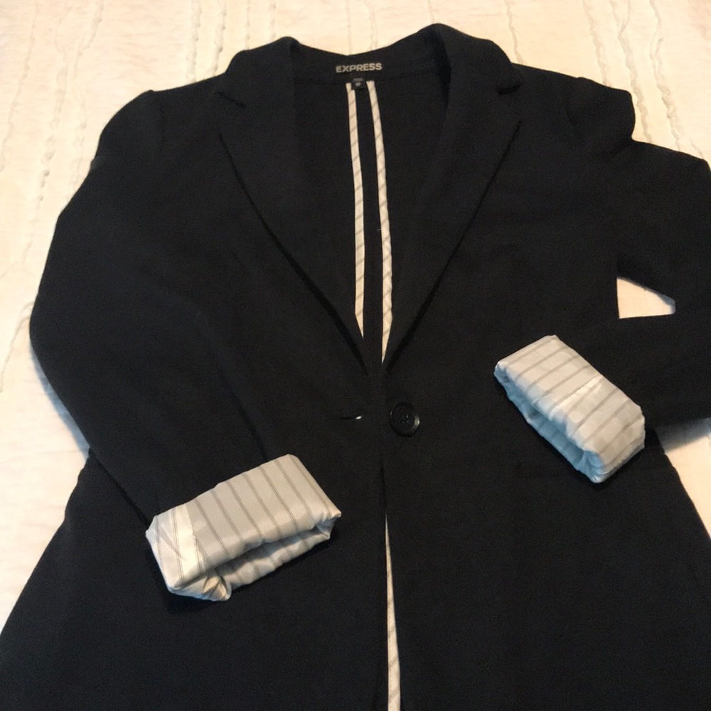 Express black blazer